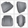 labwork Front Driver Side Bottom Gray Artificial Leather Seat Cover