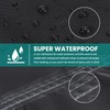 BROSYDA Protective Cover Garden Furniture Waterproof 126 x 126 x