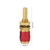 2 pieces 8 mm water-cooled and gas adapter, quick coupling,