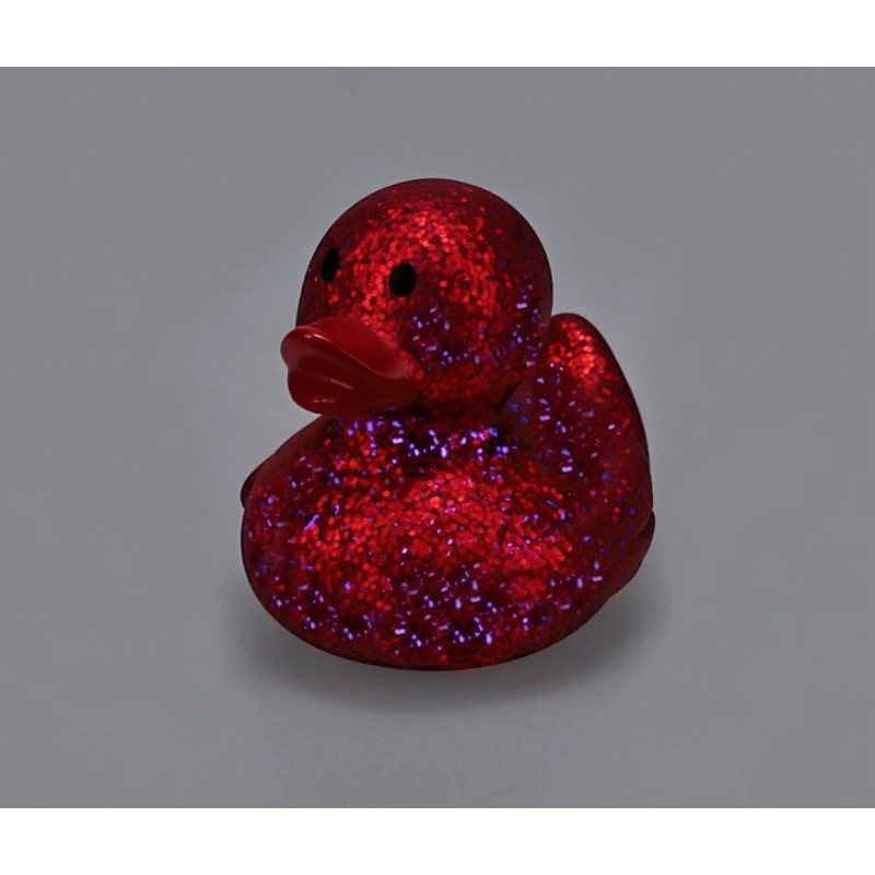 Creatology Red Glitter Light Up Rubber Duck by Creatology Floats