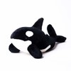TAMMYFLYFLY Stuffed Toy Orca Whale - 12" Plush Killer Whale