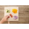 Kakusee LW-11 Paulownia Cutting Board, Square, Baked Marked, Spill Resistant,