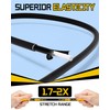 8 Pcs 12 Inch Adjustable Carabiner Bungee Cords with Hooks,