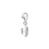 THOMAS SABO 1915-041-9 Heart Charm Pendant with Pink Stone Made