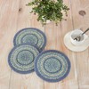 VHC Brands Jolie Jute Trivet 3 Piece Set Farmhouse Table