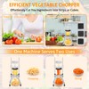 WICHEMI Commercial Chopper Vegetable Cutter Fruit Dicer w/3 Blades Commercial