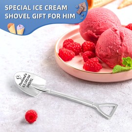 Husband's Ice Cream Shovel Spoon, Valentine's Day Gifts for Husband from Wife, Birthday Gifts for Husband, Father’s Day, Wedding Anniversary Presents for Husband