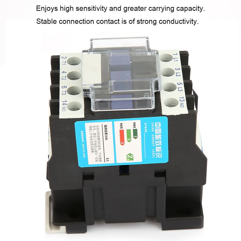 CJX2-1210 Rail Mount Contactor Industrial Electric Contactor (48V AC)