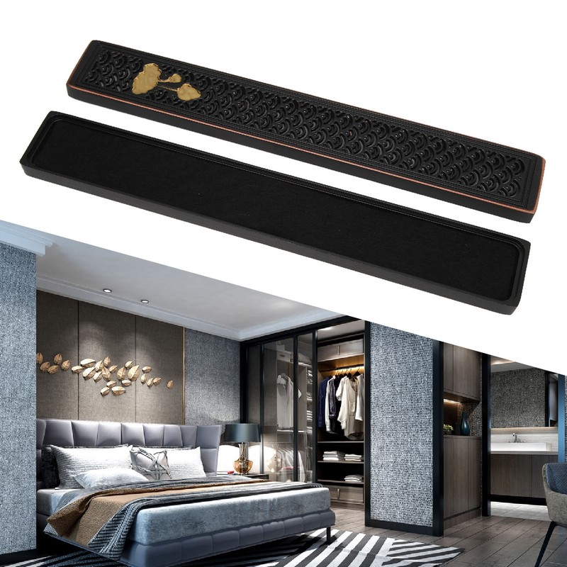 Lying Incense Box Aluminium Alloy Ornament Sandalwood Line Incense Box