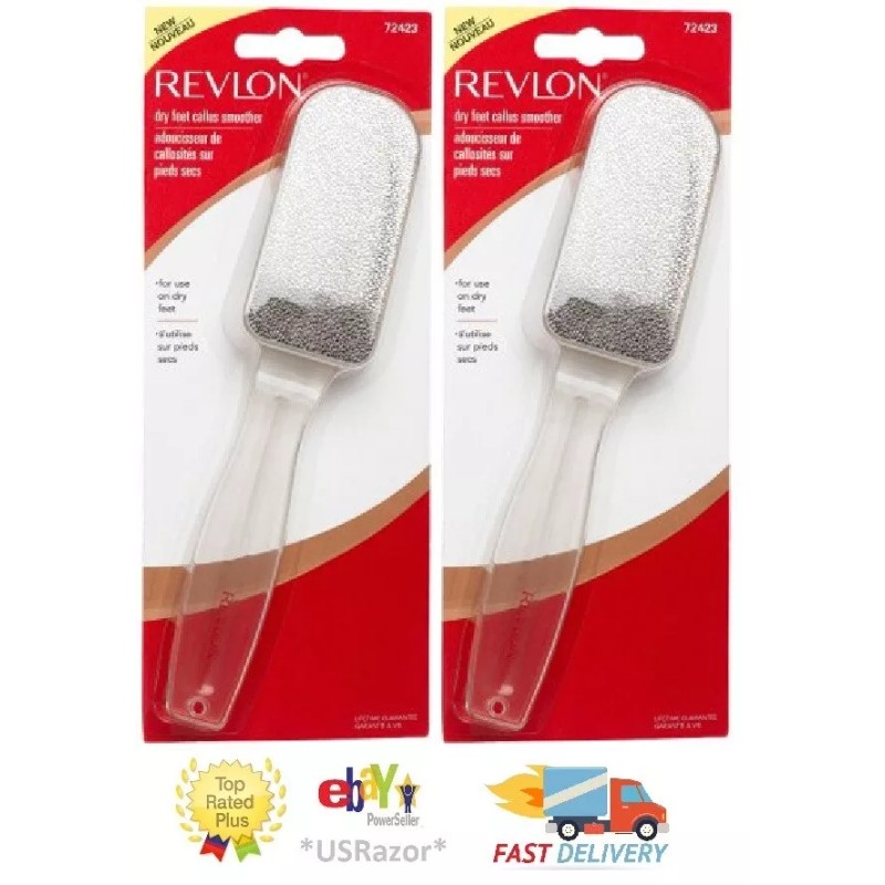 REVLON DRY FEET CALLUS SMOOTHER PEDICURE HEAVY DUTY 72423 ROBUST