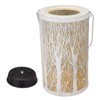 Garden Hanging Light Outdoor Solar Powered Lantern 5730LED White Forest