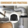 COHEALI Range Hood Exhaust Vent Cover Durable Backdraft Damper for