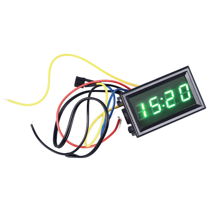 Car Smart Digital Thermometer 3 in 1 Nightlight LED Digital