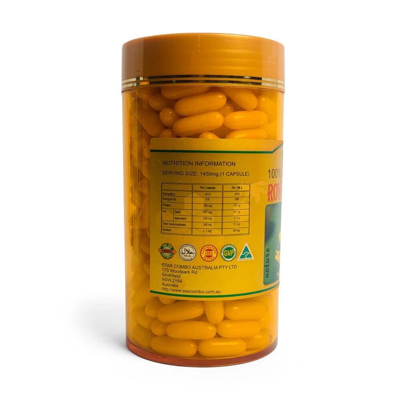 Costar Royal Jelly Supplement 1450mg – 365 Capsules – Rich