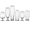 Libbey Craft Brews Assorted Beer Glasses Set of 6, Versatile,