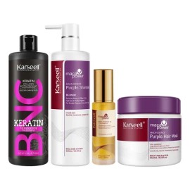 Karseell Colorequilibrio Mascarilla+aceite+shampoo+queratina