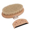 2PCS Set Sweater Cleaning Shaver Set Oval Beech Wood Bristle