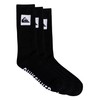 Quiksilver AQYAA03311 Yamanami Logo Men's Socks 9.8 - 10.6 inches