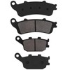 SOLLON Front and Rear Brake Pads for Kawasaki EN650 EN