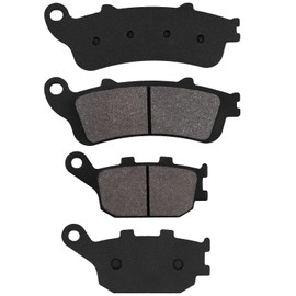 SOLLON Front and Rear Brake Pads for Kawasaki EN650 EN 650 Vulcan S 2015 2016 2017 2018 2019 2020