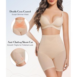 ForeverShaper Butt Lifting Tummy Control Shapewear Shorts Women Control Panties Thigh Slimmers Compression Underwear Shaper