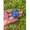 Stone City Blue Aventurine Palmstone for Healing Crystal Stone Modern