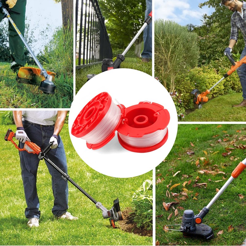 10 Pack String Trimmer Line Spool Replacement for Craftsman Weed