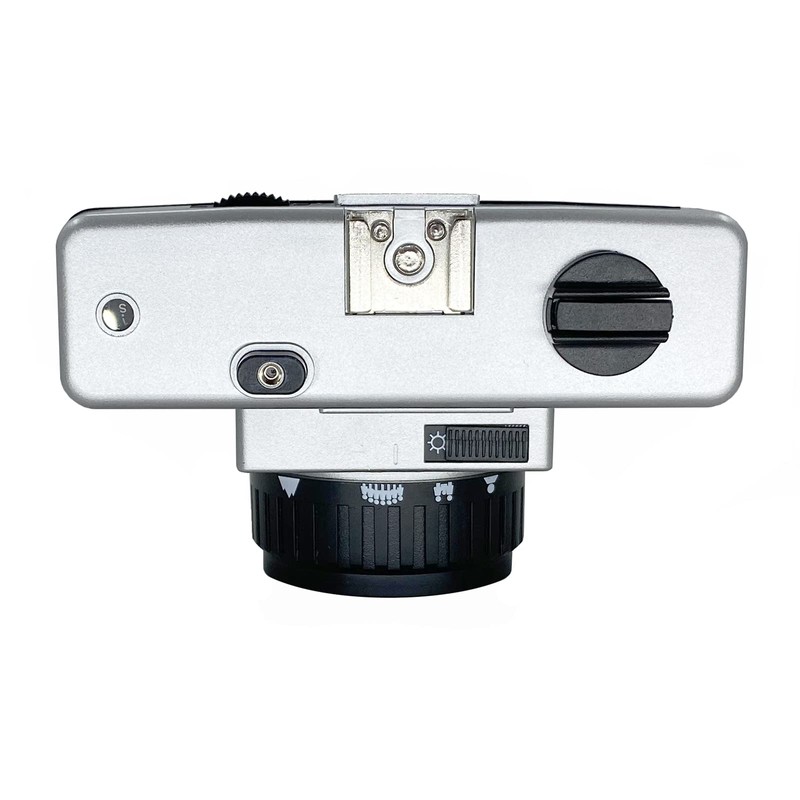 Holga 135BC 35mm Curved Angle Film Camera - Silver/Black