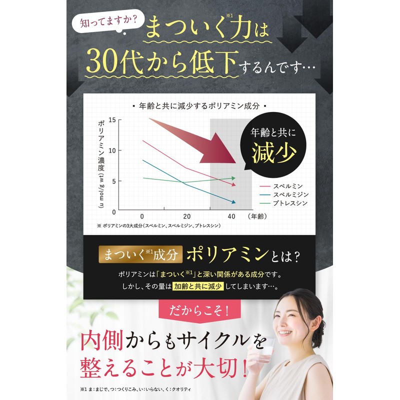 Bambiic Ink Matsuku Supplement (Biotin + Polyamine + Biwa Leaf
