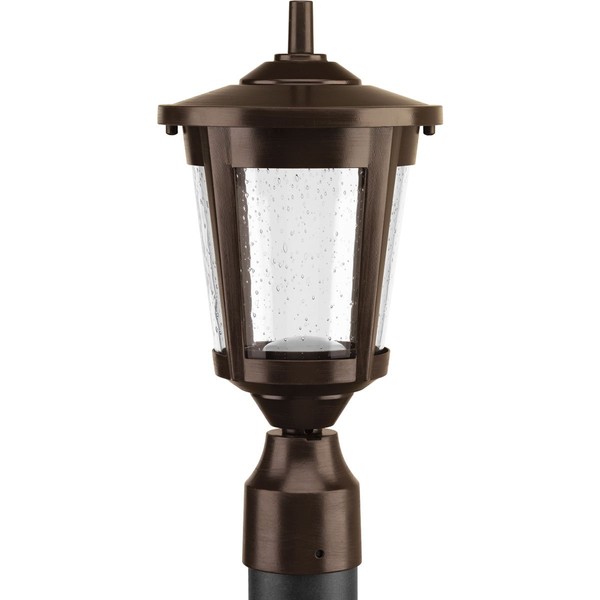 Progress Lighting P6430-2030K9 1-9W LED Post Lantern, Antique Bronze