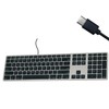 Matias Wired USB C Keyboard for Mac with Numeric Keypad