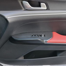 AOKIO Interior Door Window Switch Panel Cover Door Lock Control Button Trim for Kia K5 Accessories 2020 2021 2022 2023 2024 2025 North American Version