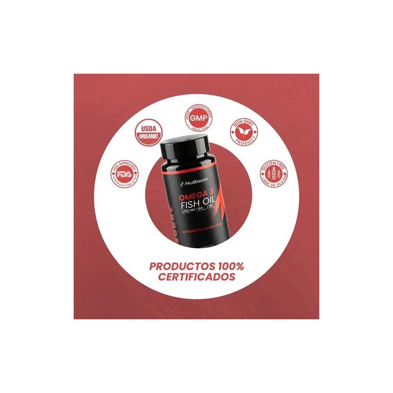 Aceite De Salmon Omega 3 1000mg Con Epa Y Dha