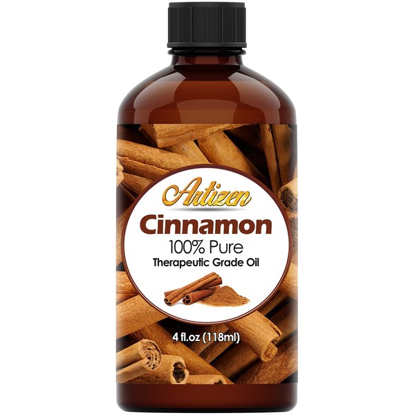 Artizen 4oz Oils - Cinnamon Essential Oil - 4 Fluid Ounces