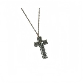 MAIYIDACK Squids Necklace Game, Thanos Necklace, Cross-Shaped Necklaces with Secret Compartment, Squid Thanos game cross Pendant Necklaces, Stainless steel material, No Gemstone, Small, Zinc, No