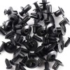 Leadigol 100 PCS Car Retainer Clips, Plastic Fasteners Clip Kit