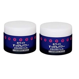 [Ginza Marukan] White Makeup Power Purupuru Gel, 1.8 oz (50 g) x 2 Pieces