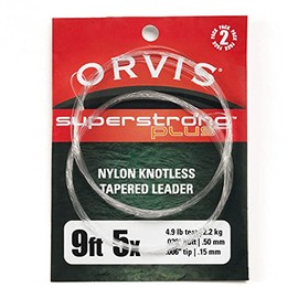 Orvis Superstrong Plus Fly Fishing Leaders 2PK, 20Lb, Length: 9