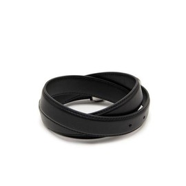 Daks (신세계강남점)블랙 가죽 슬림 버클 벨트 DBBE9E741 (Shinsegae Gangnam Store) Black Leather Slim Buckle Belt DBBE9E741