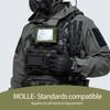 2 in 1 Tactical ID Case with Window, 3 Card