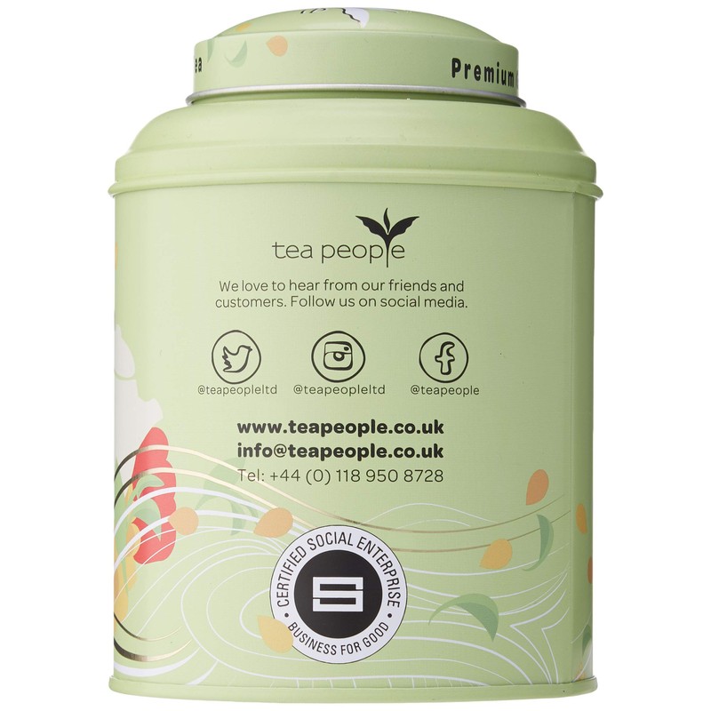 Tea People Organic Gunpowder Green, 20 Tea Pyramids in a