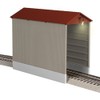 Lionel Illuminated Hopper Shed O Gauge Model Train Accessory