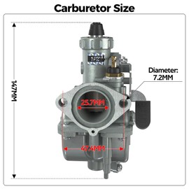 1PZ BA5-V03 VM22 Carburetor Carb Replacement for Non Hemi Predator 212cc Coleman CT200U CT200U-EX BT200X KT196 GX160 GX200 Engine Baja Warrior MB200 196cc Mini Bike Go Kart Parts