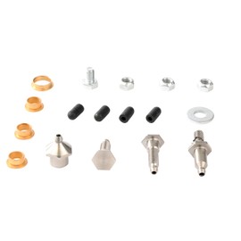 ACDelco GM Genuine Parts 19260061 Front Door Hinge Pin Kit with Upper and Lower Pins, Rollers, Bushings, Washer, Caps, Bolts, and Nuts