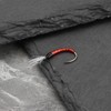 Micro Traders 8pcs Red Bloodworm Flies Lures Size 10 Fishing