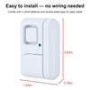GE Personal Security Window and Door Alarm, 4 Pack, DIY
