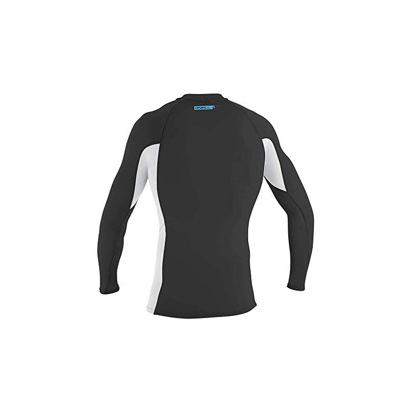 O'Neill Rash Guard Men's Premium Skins L/S Raven/White/Raven XL, Raven