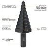 Jerax tools 1/4"-1-1/8" High Speed Steel Step Drill bits, Doubles