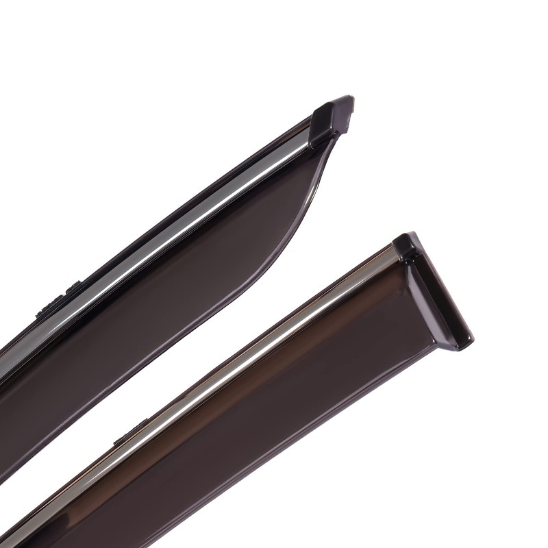 Side Window Deflectors Rain Guards Vent Window Visors Outside Mount