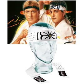 SEASON Mr Miyagi Okinawan Flower Headband - Karate Kids Daniel Movie Headband Men Women Children Novelty Hachimaki -Cotton Ninja Shinobi Head Band For Men/Women/Children KARATE KID